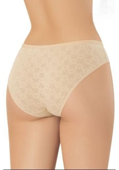 Kota 5031 3 Adet Paket Tam Pamuklu Nefes Alan Kumaş Bikini Külot Ten