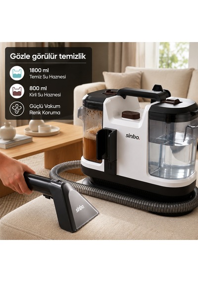 Halı Ve Koltuk Yıkama Makinesi 500w - Xl Su Hazneli