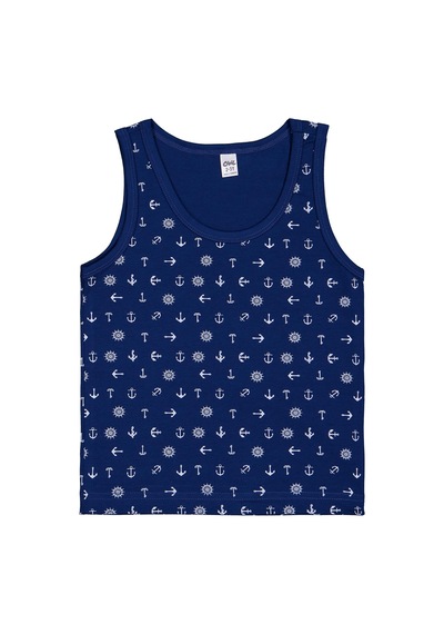 Civil Boys Sailor 2-10 Yaş Erkek Çocuk 2'li Atlet - Standart