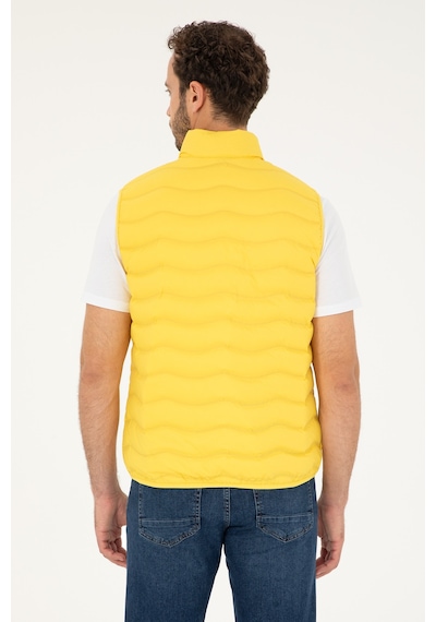U.s. Polo Assn. Erkek Sarı Yelek Dokuma 50280831-vr044 Sarı