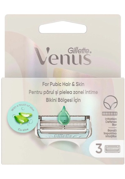 Gillette Venus Bikini Bölgesine Özel 3 Adet Yedek Başlık