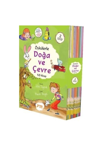 2. Sınıflar İçin Öykülerle Doğa Ve Çevre 10 Kitap Takım