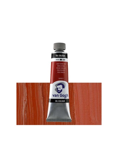 Van Gogh Oil Colour 40ml Light Oxide Red 339 S.1 No Color