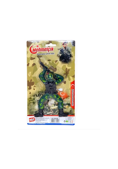 6808 B Kurmalı Mini Sürünen Asker Or Birlik Toys