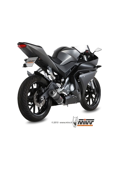 Mivv Yamaha Yzf R125/Mt125 Gp Carbon Full System Egzoz
