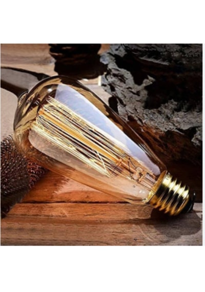 Edison Flemanlı St64 Rustik 40w E27 Duy Dekoratif Armut Ampul