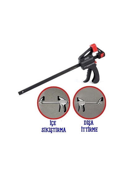 Eltos 6x150 MM Hafif Tip Sürgülü Tek Ele Uygun Iç Dış Işkence Kıskaçn11