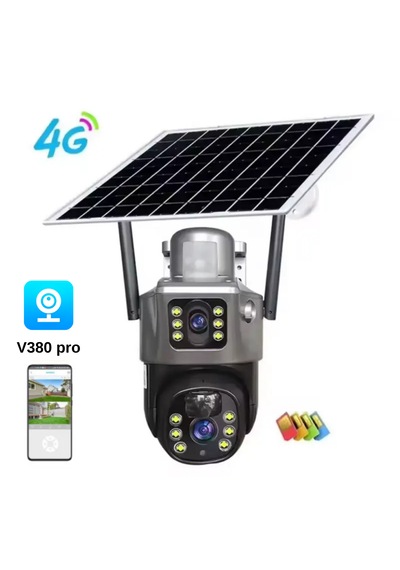 Rose Ahd-30205 Solar Güneş Enerjili 4g Sim Kartlı Kamera