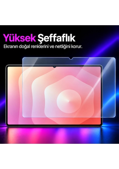 Samsung Galaxy Tab S12 Ultra İle Uyumlu Ekran Koruyucu 14.6 İnç Sm-x940 Kırılmaz Esnek Nano Cam, Çizilmeye Ve Darbeye Dayanıklı Koruma, Hd Şeffaf