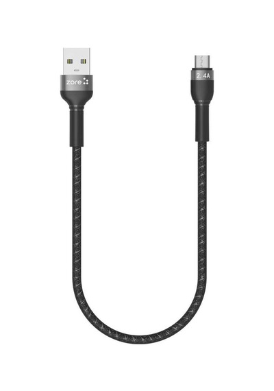 Goocamp Siyah Shira Serisi Micro Usb Kablo 30 Cm