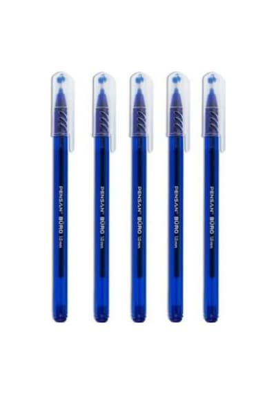 20 Adet Pensan 2270 Büro 1.0 Mm Mavi Tükenmez Kalem Ballpoint
