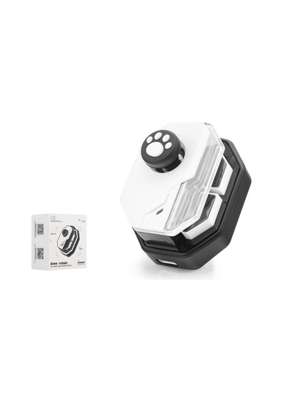 Hadron Mb02 Mobil Oyun Joysticki Makro Kombo Bluetooth 5.0 150 Mah Beyaz Siyah