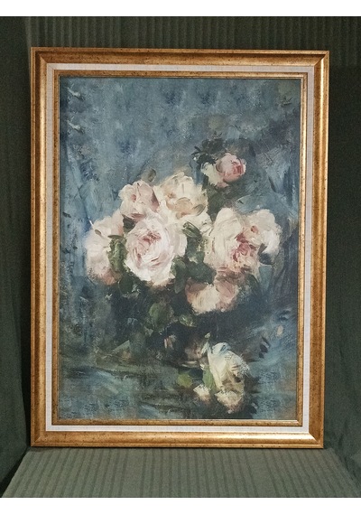 Vintage Gold Çerçeveli Tablo 60x80 Cm