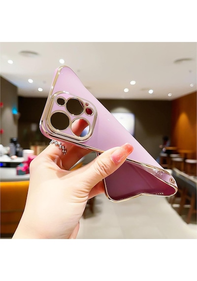 Teknomoda Xiaomi Redmi Note 9 Pro Kılıf Kenarları Gold Kamera Korumalı Renkli Pastel Silikon
