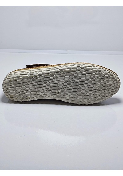 Voyager Z520 Taba Kadın Günlük Deri Comfort Sandalet Taba