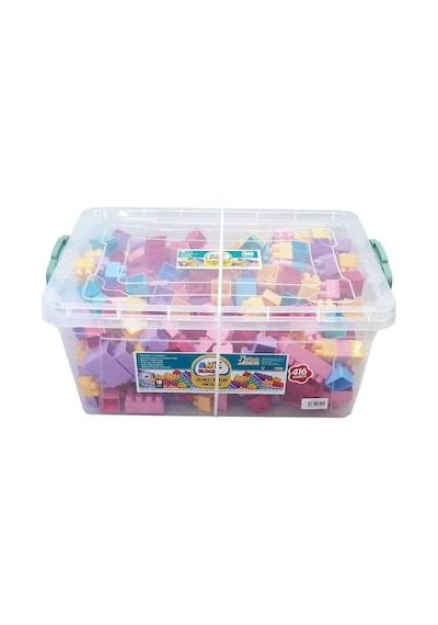 Asya Ant Blocks Pembe 416 Parça Box Ant416-p