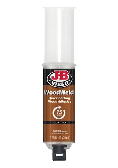 Jb Woodweld Şırınga 25ml Ahşap Onarıcı Ve Ahşap Yapıştırıcı Hızlı Süper Güçlü Yapıştırıcı