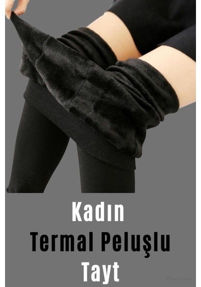 Bonbonetti Chocolate Baby & Kids Kadın Siyah Içi Peluşlu Kışlık Termal Tayt Içlik Tayt Pantolon Tayt Koşu Taytı SiYAH Bonbonetti Chocolate Baby & Kids Kadın Siyah Içi Peluşlu Kışlık Termal Tayt Içlik Tayt Pantolon Tayt Koşu Taytı SiYAH