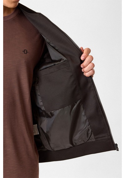 Back And Bond Kahve Regular Fit Bomber Ceket Çok Renkli