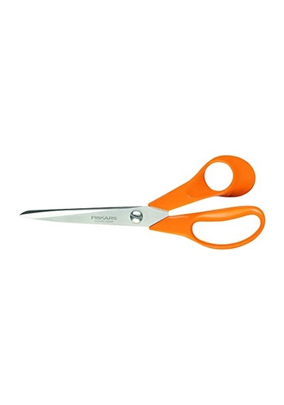 Fiskars Üniversal Makas, Sağ Elini Kullananlar İçin, Toplam Uzunluk: 21 Cm, Kaliteli Çelik/plastik, Klasik, 1000815