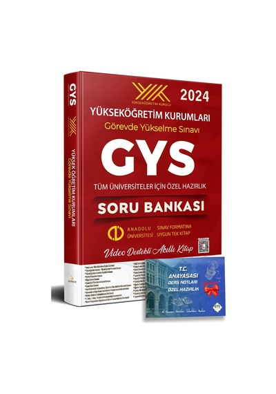 2-2024 Yüksek Öğretim Kurumları Görevde Yükselme Sınavı Özel Hazı
