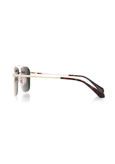 Daniel Klein Dk3284-3 Dikdörtgen Slim Line Polarize Camlı Erkek Güneş Gözlüğü 53-20-145 Gold