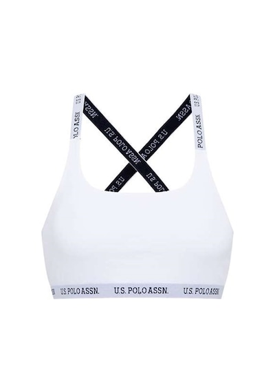 U.S. Polo Assn. U.s Polo Assn. 66117 Çapraz Askılı Büstiyer-beyaz Beyaz