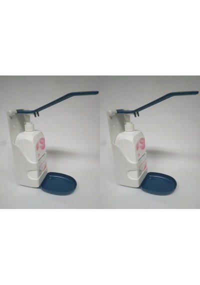Detroderm El Dezenfektanı ve Duvar Dispenser Seti 2 x 1 L