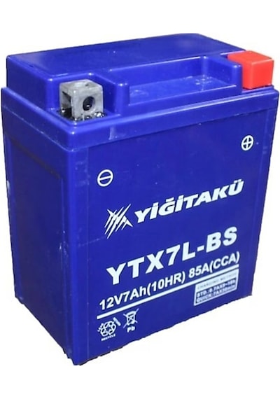 İğit Akü Ytx7l-bs 12 V 7 Ah Motosiklet Aküsü 2026