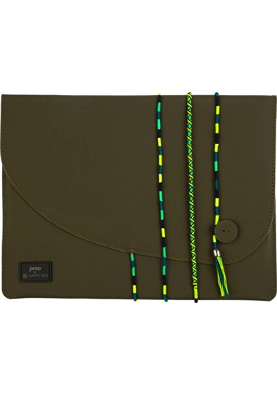 Mmu165 By Happy-nes Yeşil Laptop Sleeve Jay Jay Siyah