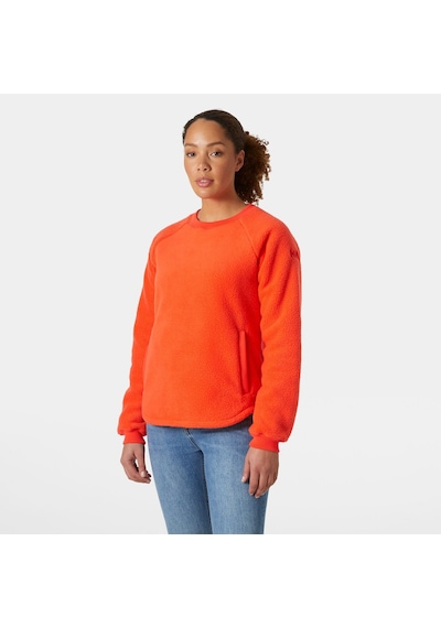 Helly Hansen W Escape Teddy Sweatshırt Kırmızı