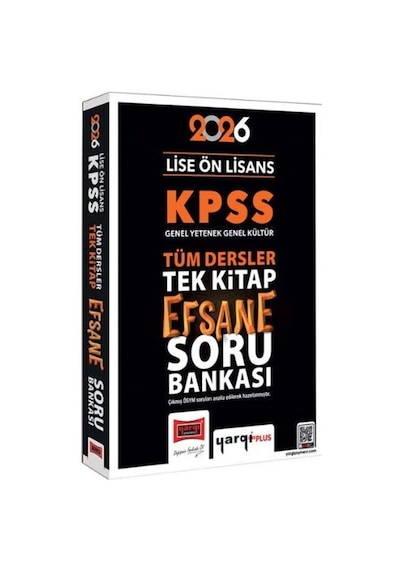 2026 Kpss Lise Ön Lisans Efsane Soru Bankası Tek Kitap Yargı Yayınları