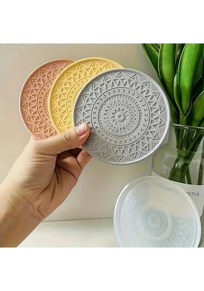 Mandala Silikon Kalıp S944