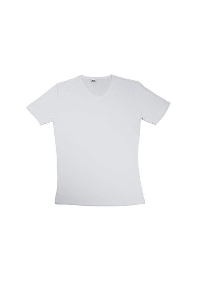 Slazenger Sargon Büyük Beden-beyaz Erkek T-shirt St11te180b-000 Beyaz-beyaz