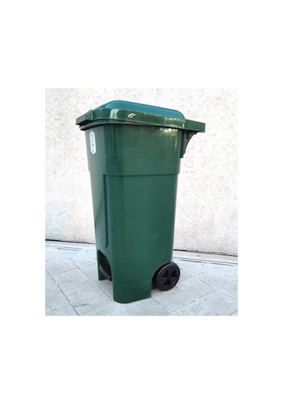 Tekerlekli Büyük Boy Pedallı 80 Litre Çöp Kovası Kapaklı Çöp Konteyneri Diğer