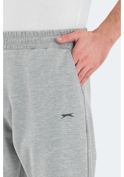 Slazenger Valerıe 2 Li Set Erkek Cepli Siyah - Gri Eşofman Altı Siyah - Gri
