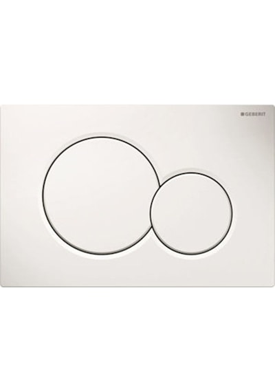 Geberit Sigma01 115.770.11.5 Kumanda Kapağı,Çift Basmalı,Beyaz