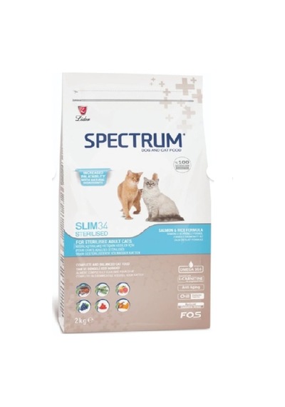 Slim 34 Kısırlaştırılmış Yetişkin Kedi Maması 2 KG