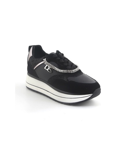 Sneaker Günlük Kadın 9l5534dm Donna Serena 5534dm Varıante 5534 Dm Nero Siyah