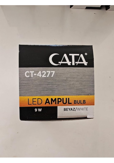 Cata Ct-4277b Led Ampul, 9 W, 730 Lm, Beyaz Işık 10 Lu Paket Diğer