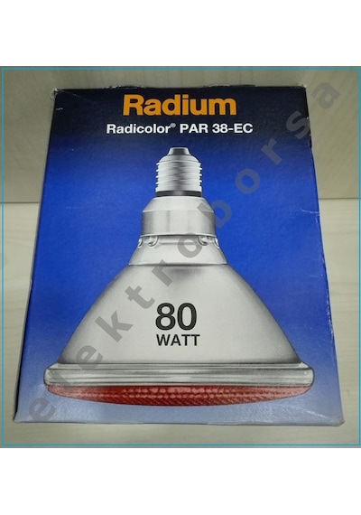 Radıum Par38 Renkli Enkandesen Ampul