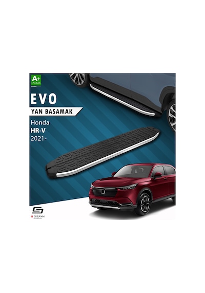 S-dizayn Honda Hr-v 3 Evo Krom Yan Basamak 173 Cm 2021 Üzeri A+ Kalite