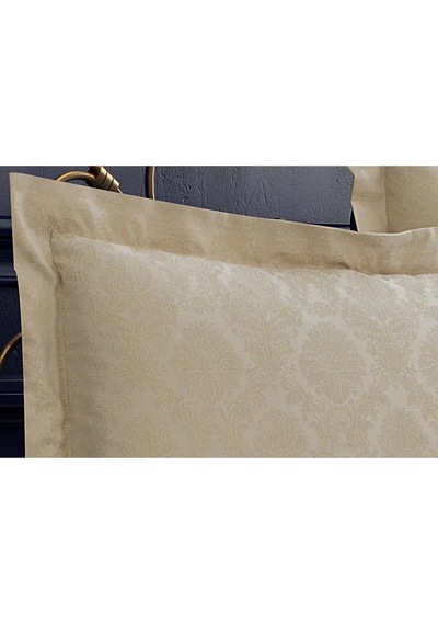 Monaco Bambu Jakar Kumaş Bej Ikili Oksford 60x80 Cm Yastık Kılıfı - 1321 Çok Renkli