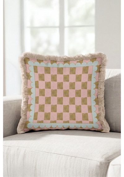 Geometrik Damalı Pastel Saçaklı Yastık Kılıfı - Zarif Retro Boho Mint Krem Püsküllü Kırlent Kılıfı Gizli Esinti Saten Geometrik Damalı Pastel Saçaklı Yastık Kılıfı - Zarif Retro Boho Mint Krem Püsküllü Kırlent Kılıfı Gizli Esinti Saten