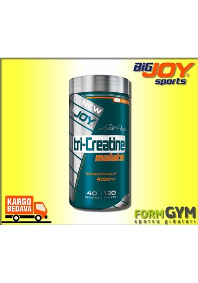 Bigjoy Tri-Creatine Malate 120 Tablet Kreatin Malat