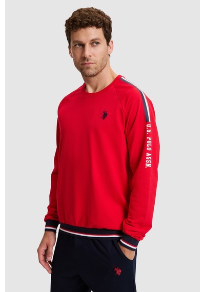 U.S. Polo Assn. Erkek Kırmızı Pijama Takımı 50333239 Vr030
