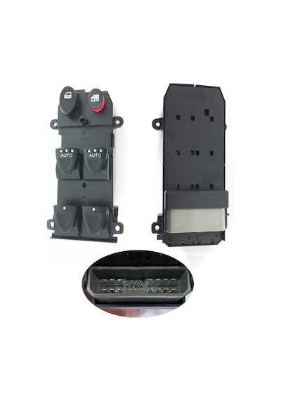 Honda Civic Fd6 Sol Dörtlü Cam Düğmesi Çift Otomatikli 2008--2011