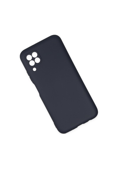 Huawei P40 Lite Uyumlu İçi Kadife Lansman Tasarım Silikon Telefon Kılıfı Lacivert