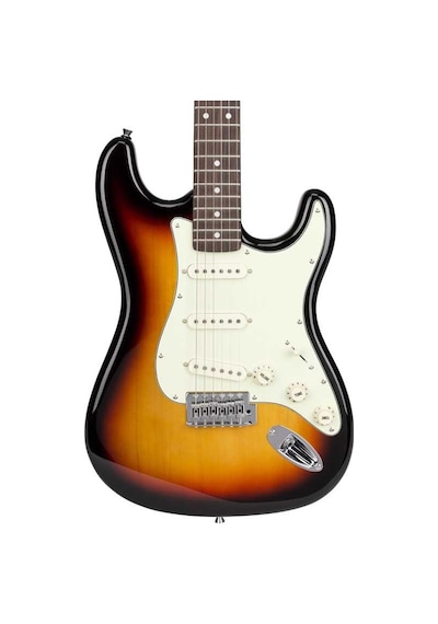 Sx Sst62+ 3Ts Stratocaster Elektro Gitar (Kılf+Askı+Jak+Pena)