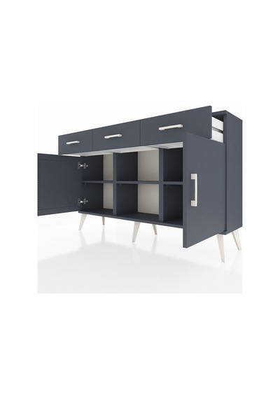 Arges Konsol 3 Raflı 3 Çekmeceli 3 Kapaklı 132x30x83 Antrasit-antrasit/antrasit Antrasit/antrasit Arges Konsol 3 Raflı 3 Çekmeceli 3 Kapaklı 132x30x83 Antrasit-antrasit/antrasit Antrasit/antrasit